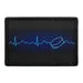 Pull Patch Hockey Heartbeat Blue patch 76x51 mm blå