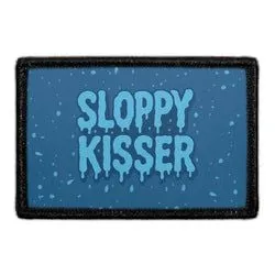 Pull Patch Sloppy Kisser patch med velcro 76x51 mm