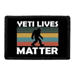 Pull Patch Yeti Lives Matter patch med velcro sjov