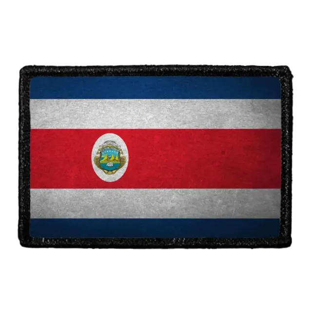 Pull Patch Costa Rica Flag patch farve vintage