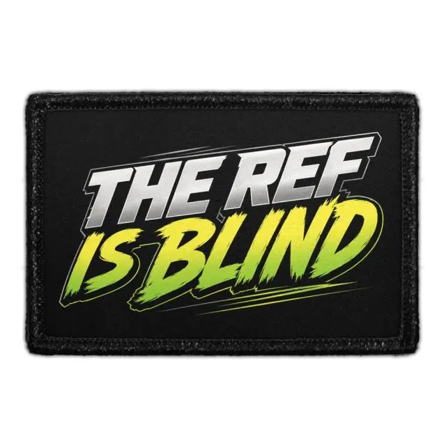Pull Patch The Ref Is Blind patch fodbold velcro