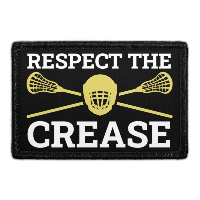 Pull Patch Respect The Crease patch 76x51 mm hockey