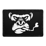 Pull Patch Gorilla With Cigarette patch med velcro