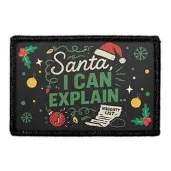 Pull Patch Happy Howl-idays patch med velcro jul