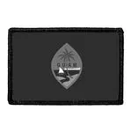 Pull Patch Guam Flag patch sort hvid velcro