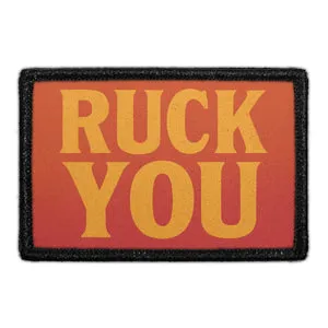 Pull Patch Ruck You patch med velcro rugby