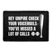 Pull Patch Hey Umpire Voicemails patch med velcro baseball