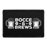 Pull Patch Bocce & Brews patch med velcro bocce