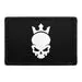 Pull Patch Skull With Crown patch med velcro krone