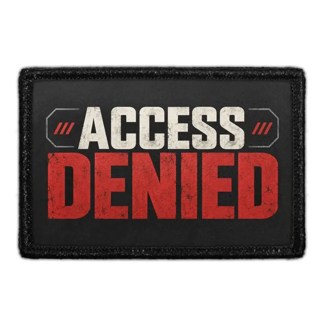 Pull Patch Access Denied patch 3x2 taktisk