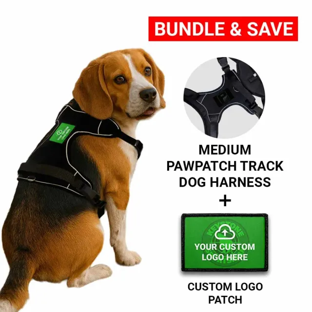Pull Patch PawPatch Track Logo hundesele M AirTag