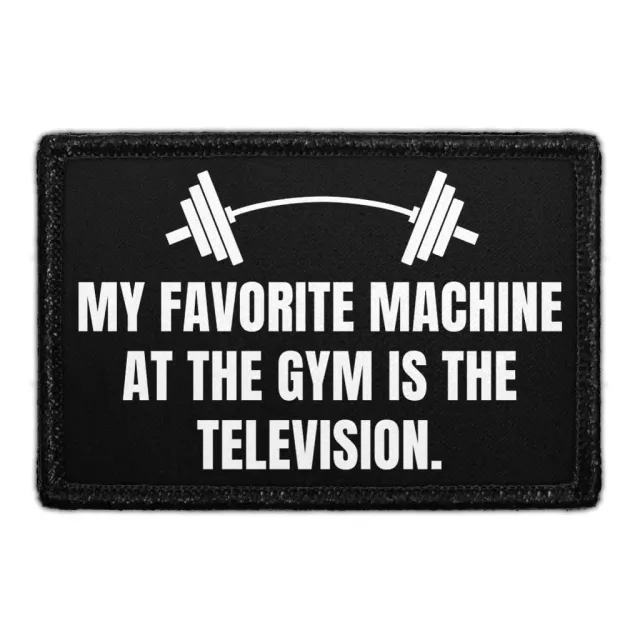 Pull Patch My Favorite Machine Television patch velcro