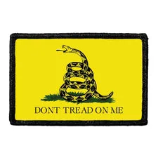 Pull Patch Don't Tread On Me patch 76x51 mm velcro