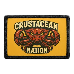 Pull Patch Crustacean Nation dyrepatch med velcro