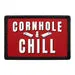 Pull Patch Cornhole & Chill patch med velcro 7,6x5 cm