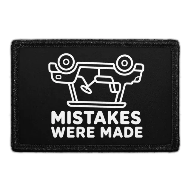 Pull Patch Mistakes Were Made patch golf 3x2