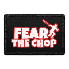 Pull Patch Fear The Chop patch 76 mm fan