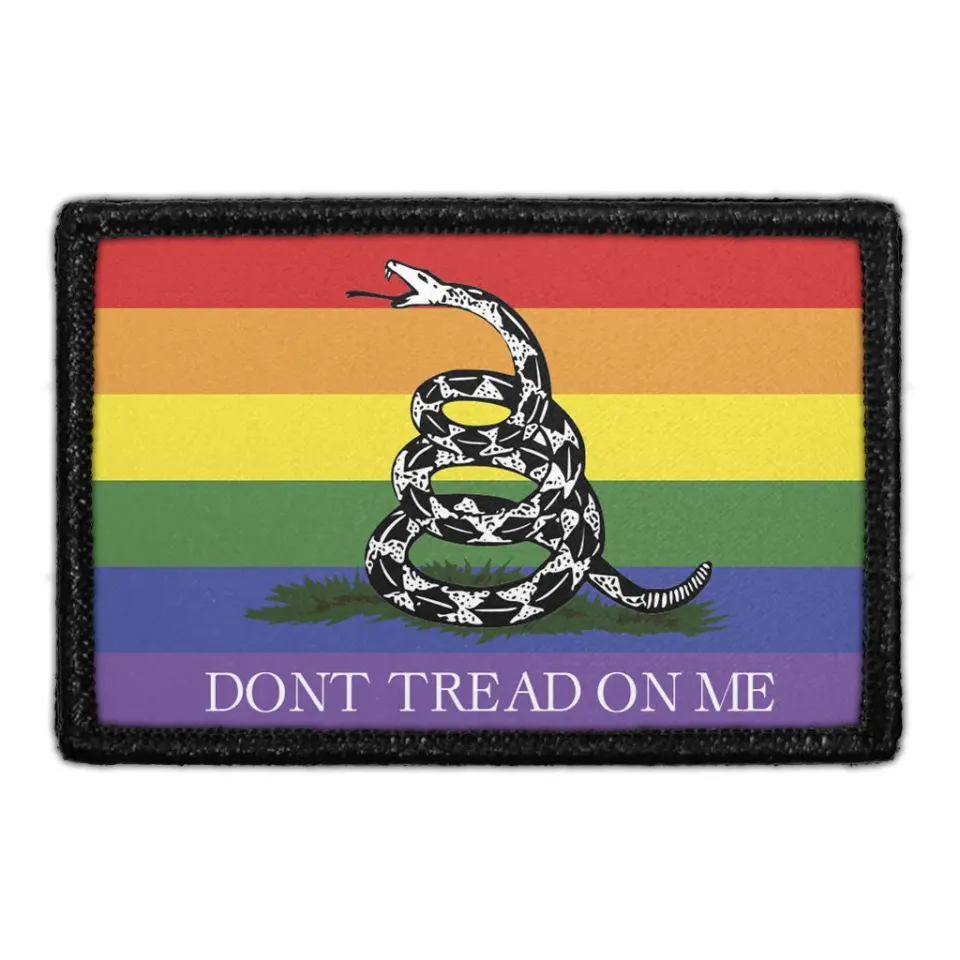 Pull Patch Don't Tread On Me patch flag velcro