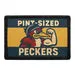 Pull Patch Pint-Sized Peckers patch 76x51 mm velcro