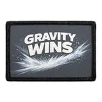 Pull Patch Gravity Wins patch 3x2 velcro