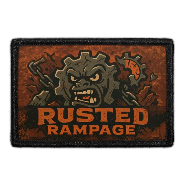 Pull Patch Rusted Rampage patch velcro grafik