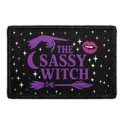 Pull Patch The Sassy Witch patch 1 stk velcro heksemotiv