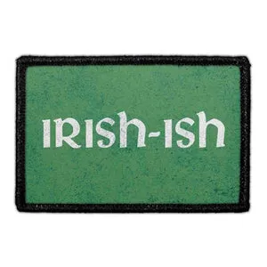 Pull Patch IRISH-Ish patch 3x2 med velcro grøn