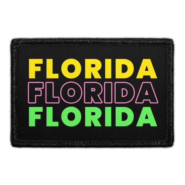 Pull Patch Florida Repeat lap med velcro 1 stk