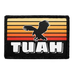Pull Patch Hawk Tuah patch med velcro sjov