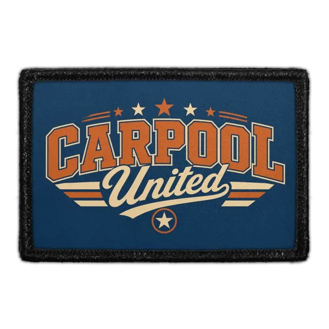 Pull Patch Carpool United velcromærke fodbold