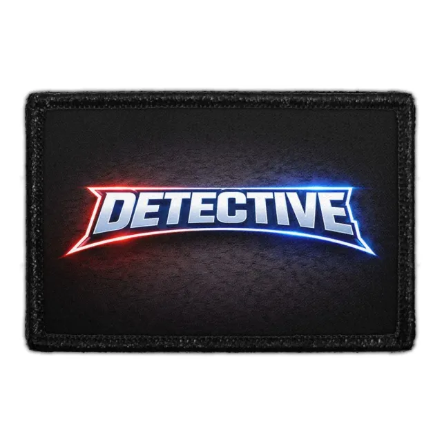 Pull Patch Detective patch 7,6x5 cm velcro politi