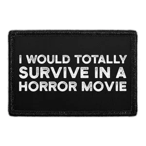 Pull Patch Horror Movie patch 7,6x5 cm velcro