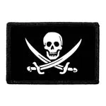 Pull Patch Calico Jack Rackham flag patch velcro