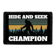 Pull Patch Hide And Seek Champion patch med velcro sjov