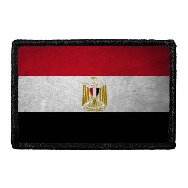 Pull Patch Egypt Flag patch farvet vintage