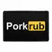 Pull Patch Pork Rub patch velcro sort kant