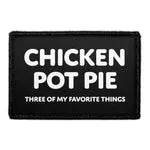 Pull Patch Chicken Pot Pie Three Favorite Things patch 76x51 mm