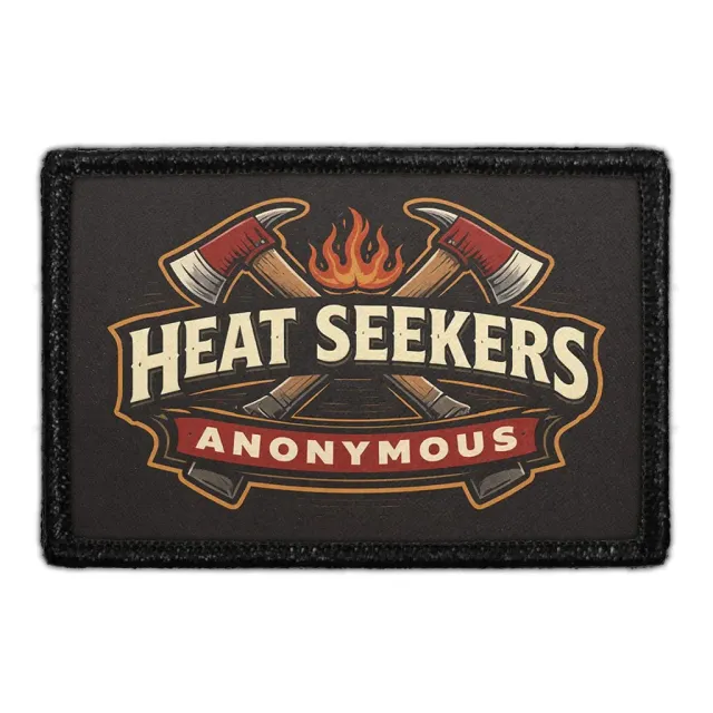 Pull Patch Heat Seekers Anonymous patch 7,6x5 cm brandmand