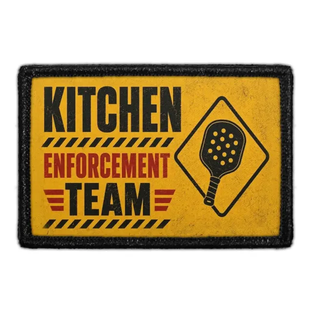 Pull Patch Kitchen Enforcement patch 3x2 pickleball