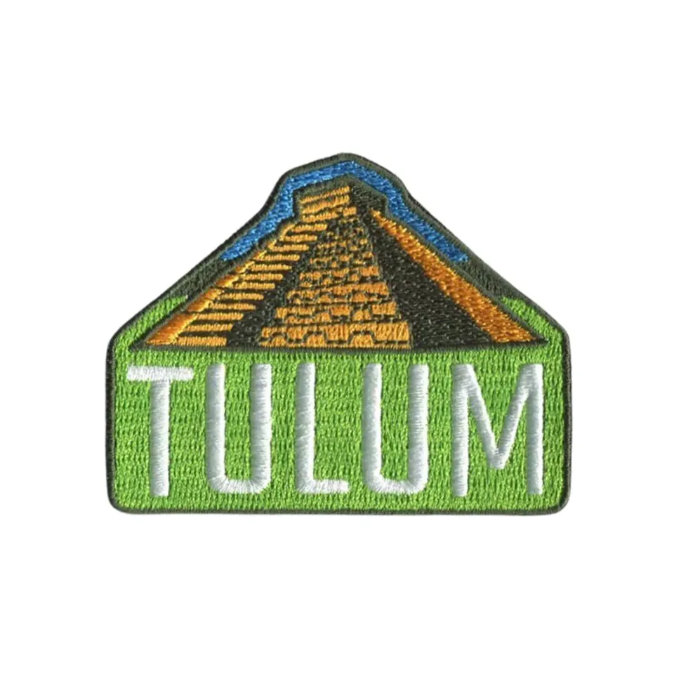 Vagabond Heart Tulum patch strygemærke 6 x 7,6 cm