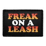 Pull Patch Freak On A Leash patch med velcro