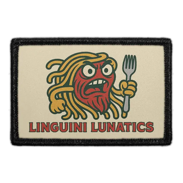Pull Patch Linguini Lunatics patch med velcro – Italien