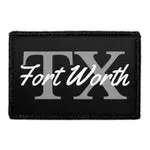 Pull Patch Fort Worth TX patch med velcro 7,6x5 cm