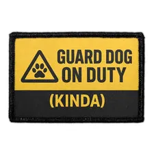Pull Patch Guard Dog On Duty patch 1 stk velcro