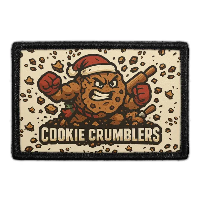 Pull Patch Cookie Crumblers patch velcro humor