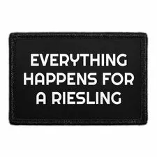 Pull Patch Everything Happens For A Riesling patch