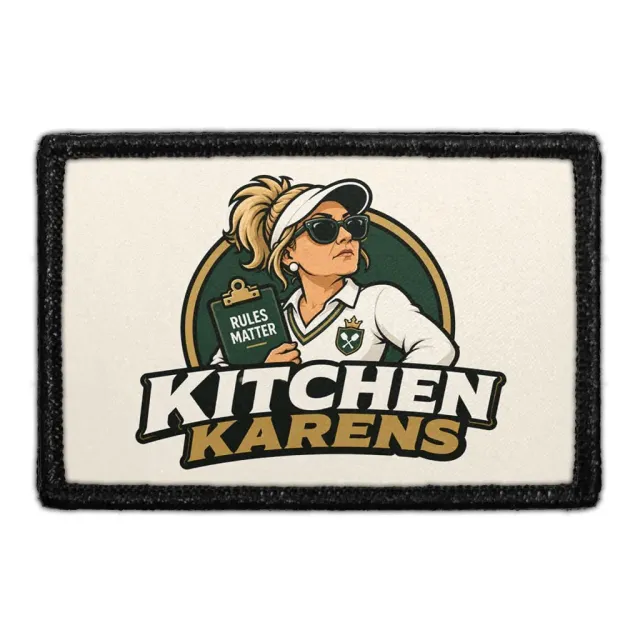 Pull Patch Kitchen Karens mærke 3x2 pickleball