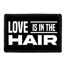 Pull Patch Love Is In The Hair patch med velcro 1 stk