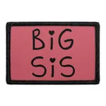 Pull Patch Big Sis patch tekst 1 stk velcro