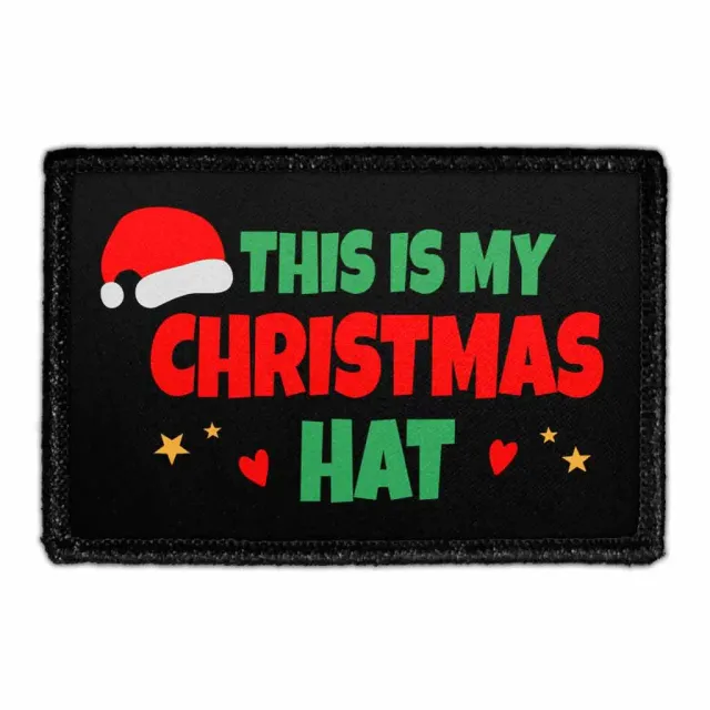 Pull Patch This Is My Christmas Hat patch med velcro